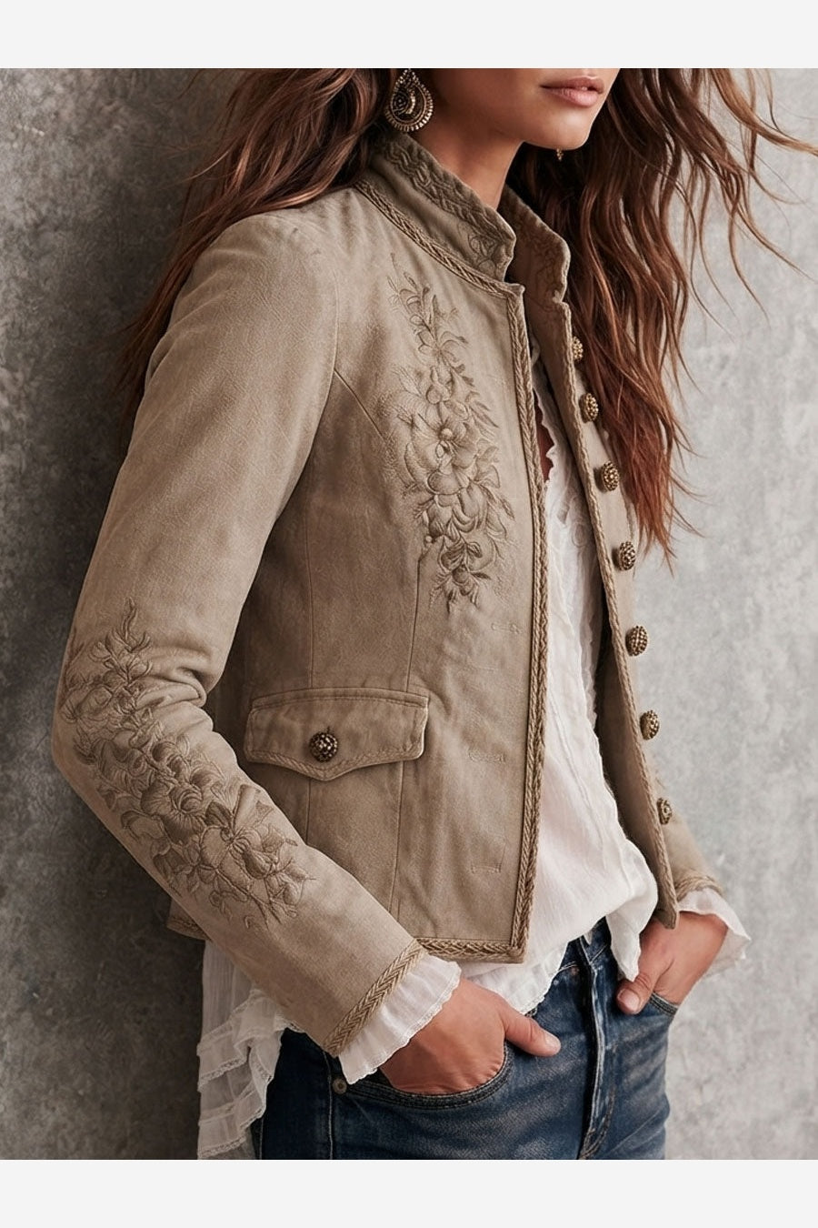 Colette Embroidered Jacket