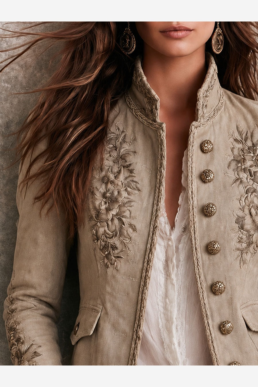 Colette Embroidered Jacket
